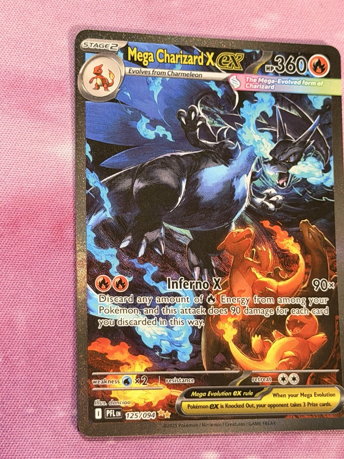 Mega Charizard X EX 125/094 SIR
