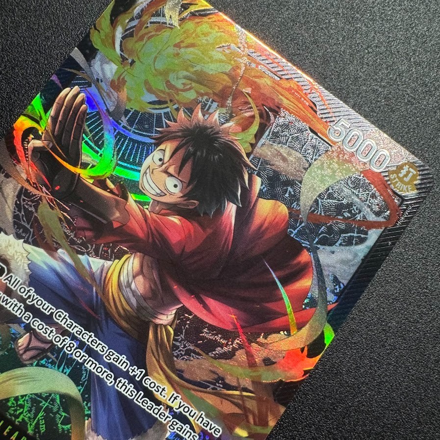 Monkey.D.Luffy ST14-001 Foil Leader One Piece TCG Starter Deck 14: 3D2Y English