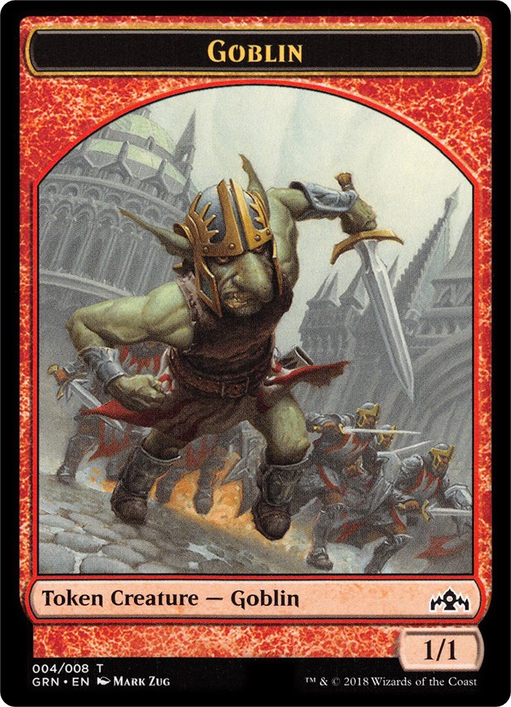 LP – Goblin // Soldier (006) Double-Sided Token [GR1 – 4] Guilds of Ravnica: …