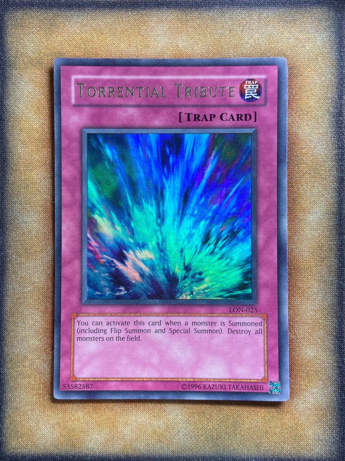 Yugioh Torrential Tribute LON-025 Ultra Rare MP