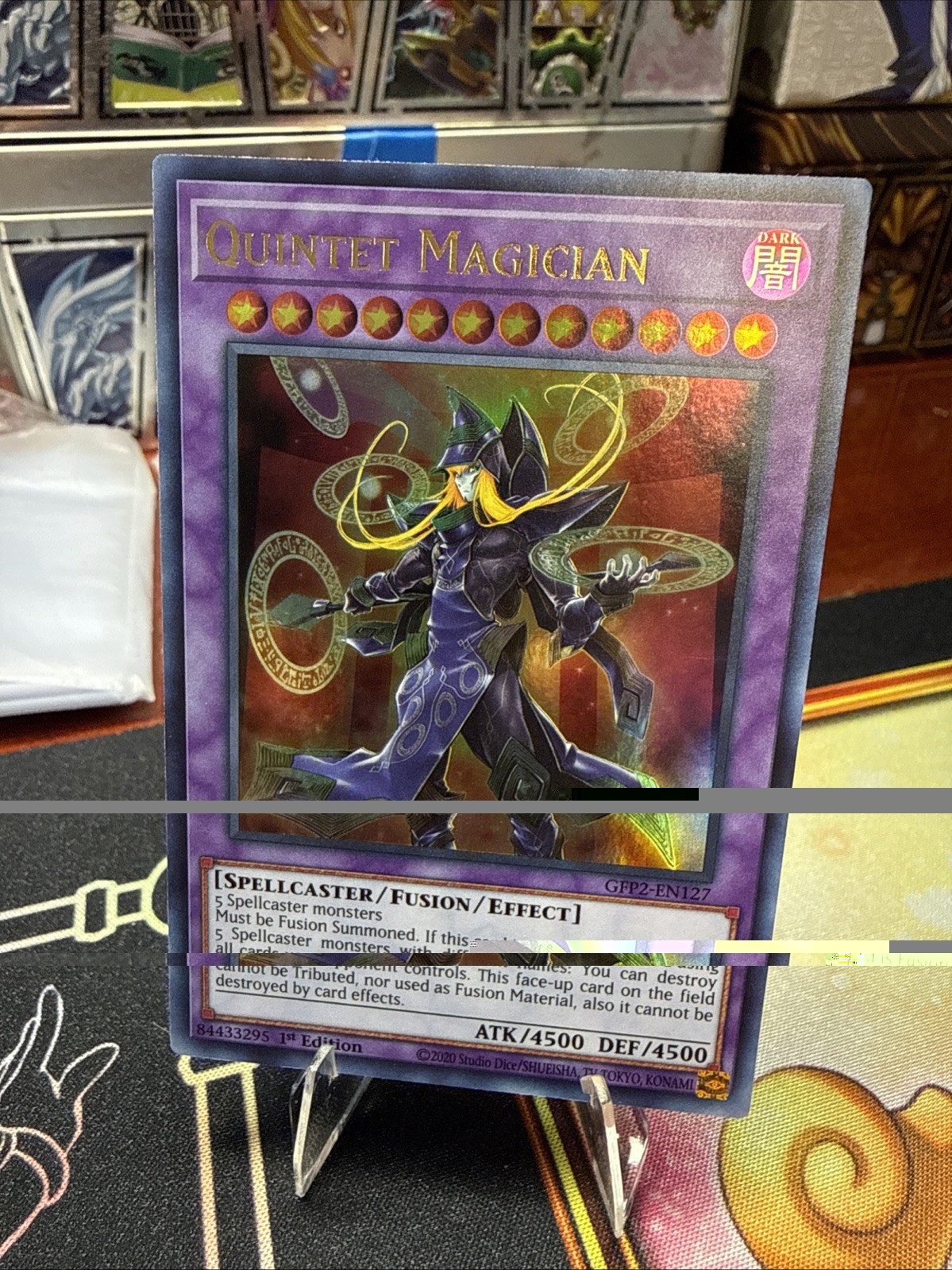 Quintet Magician GFP2-EN127 1st Edition Ultra Rare NM