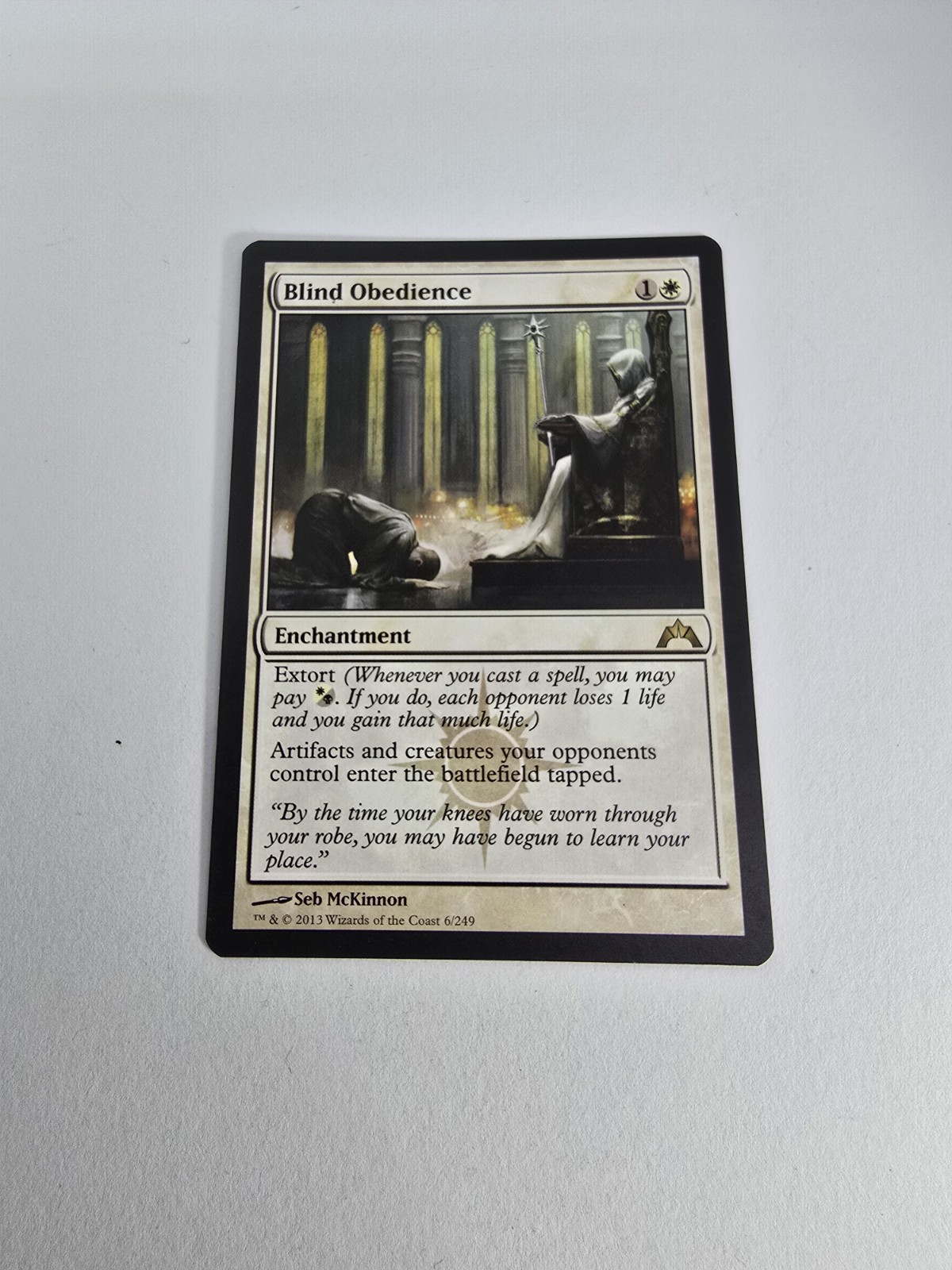 MTG – Blind Obedience – Gatecrash – Rare