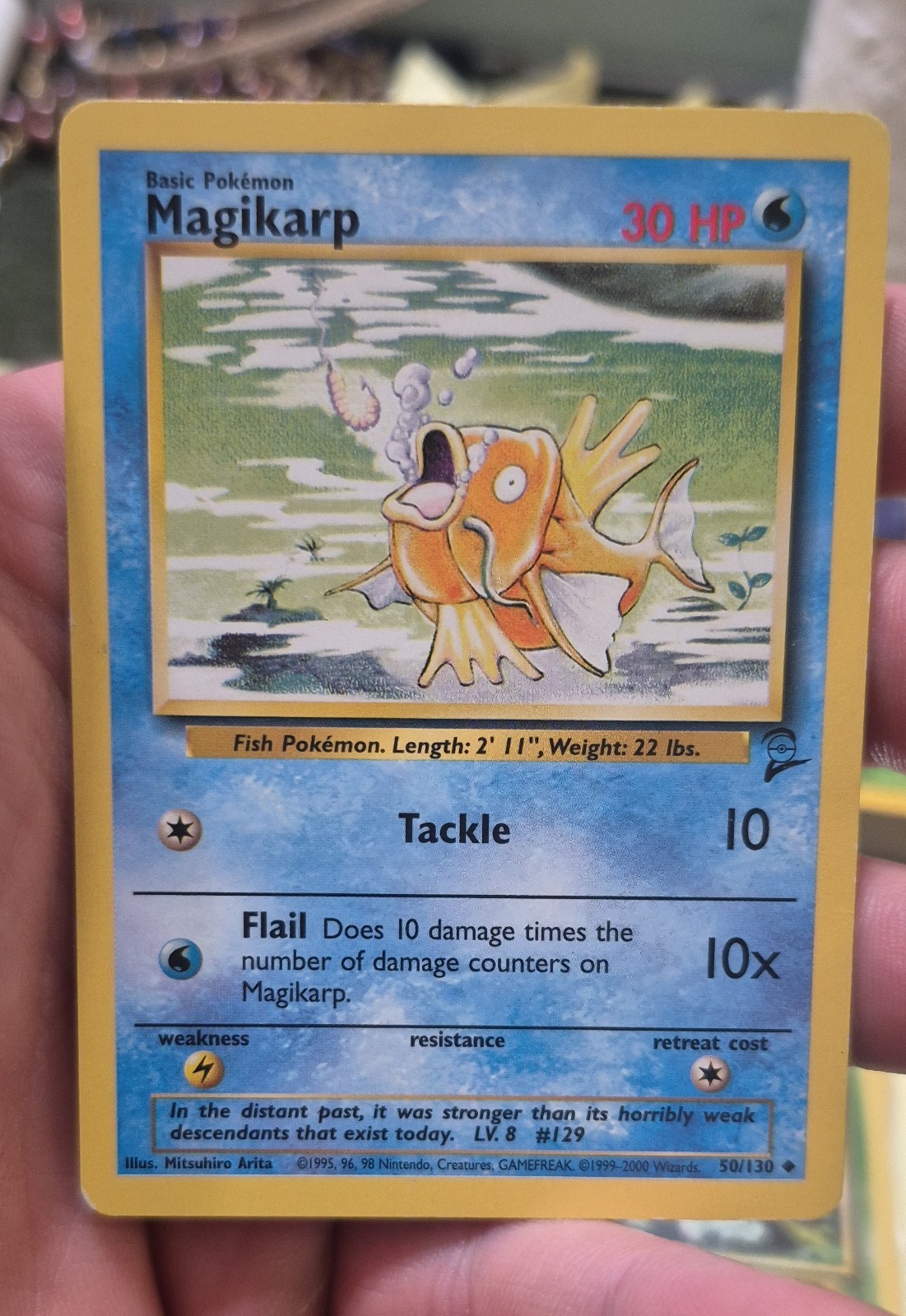 Magikarp 050/130 Base Set 2 Regular