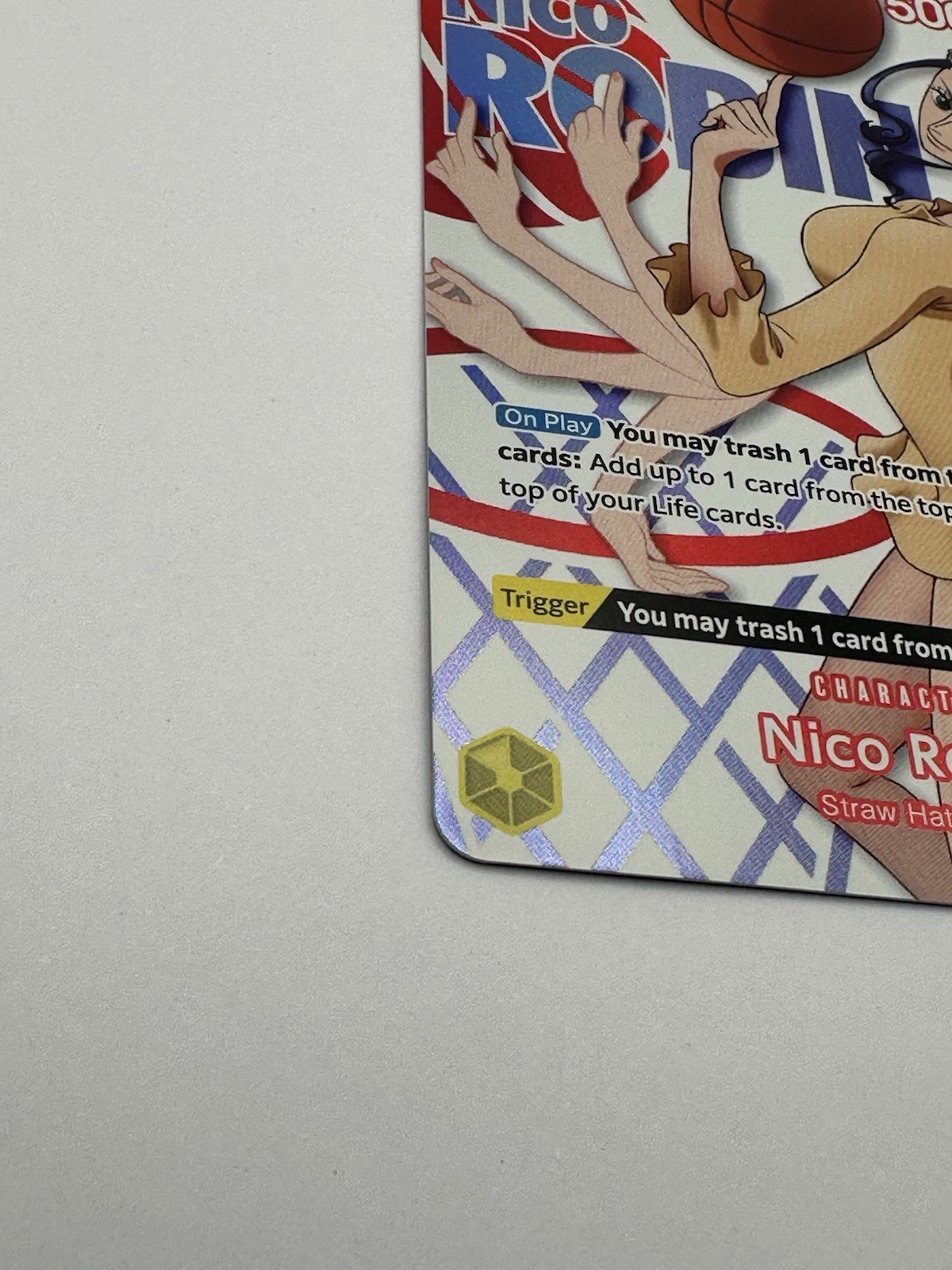Round 1 x One Piece Nico Robin EB03-054 Promo Card English