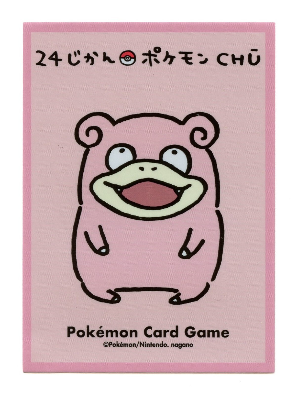 Slowpoke 24 Hour CHU Individual Card Sleeve Pokemon Center Japan Original
