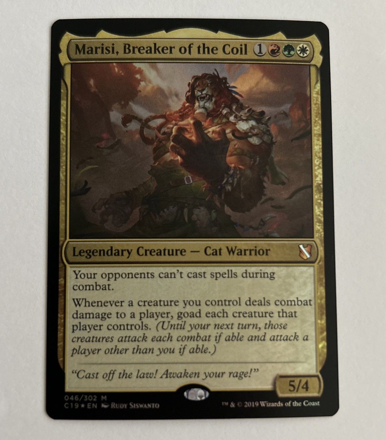 Marisi, Breaker of the Coil Commander 2019 Foil