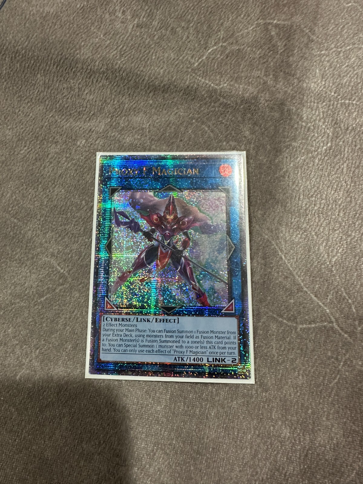 Yugioh – ProxyF Magician – BLTR-EN094 – Quarter Century Secret Rare – NM