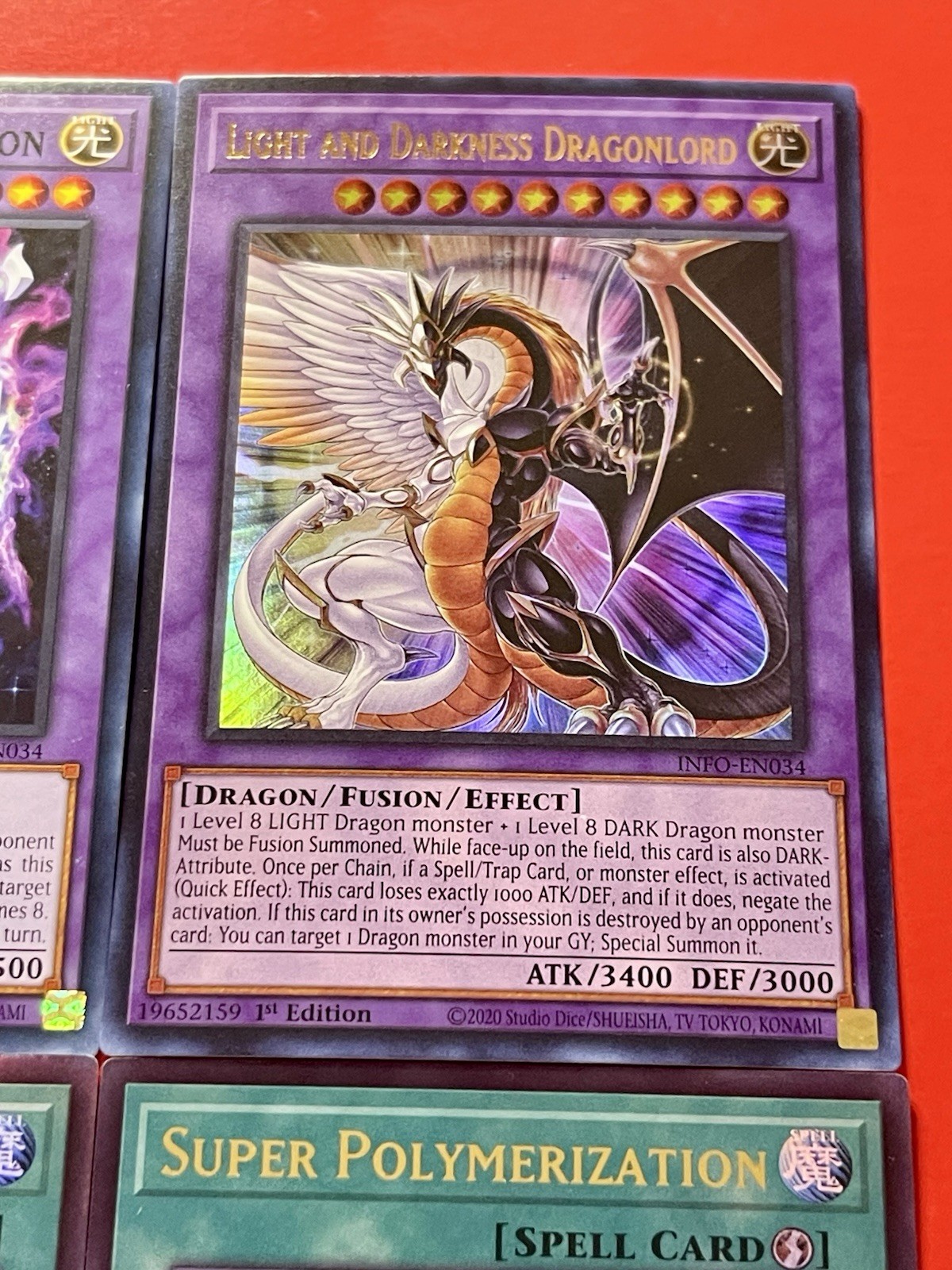 3x Super Polymerization + Borreload Furious Dragon + Dragonlord + Khaos |YuGiOh!