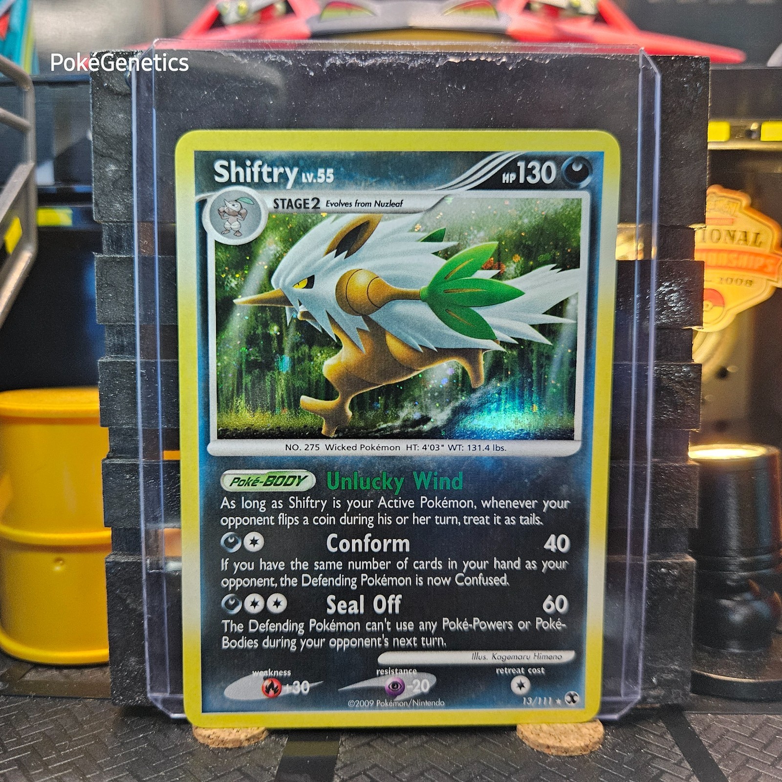 Shiftry Rising Rivals Holo Pokémon TCG 13/111 Platinum Rare