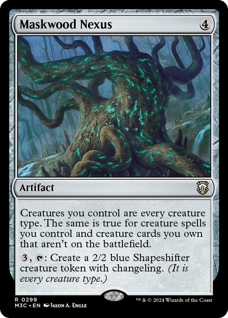 MTG Maskwood Nexus [Modern Horizons 3 Commander] Near Mint Magic