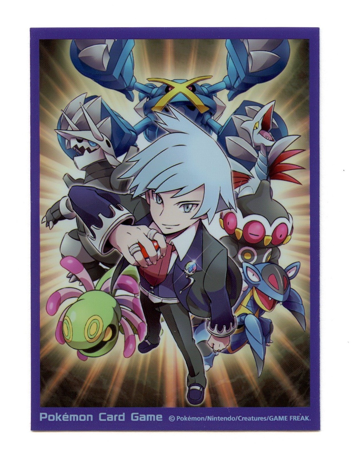 2015 Steven Stone Champion Individual Card Sleeve Pokemon Center Japan Original