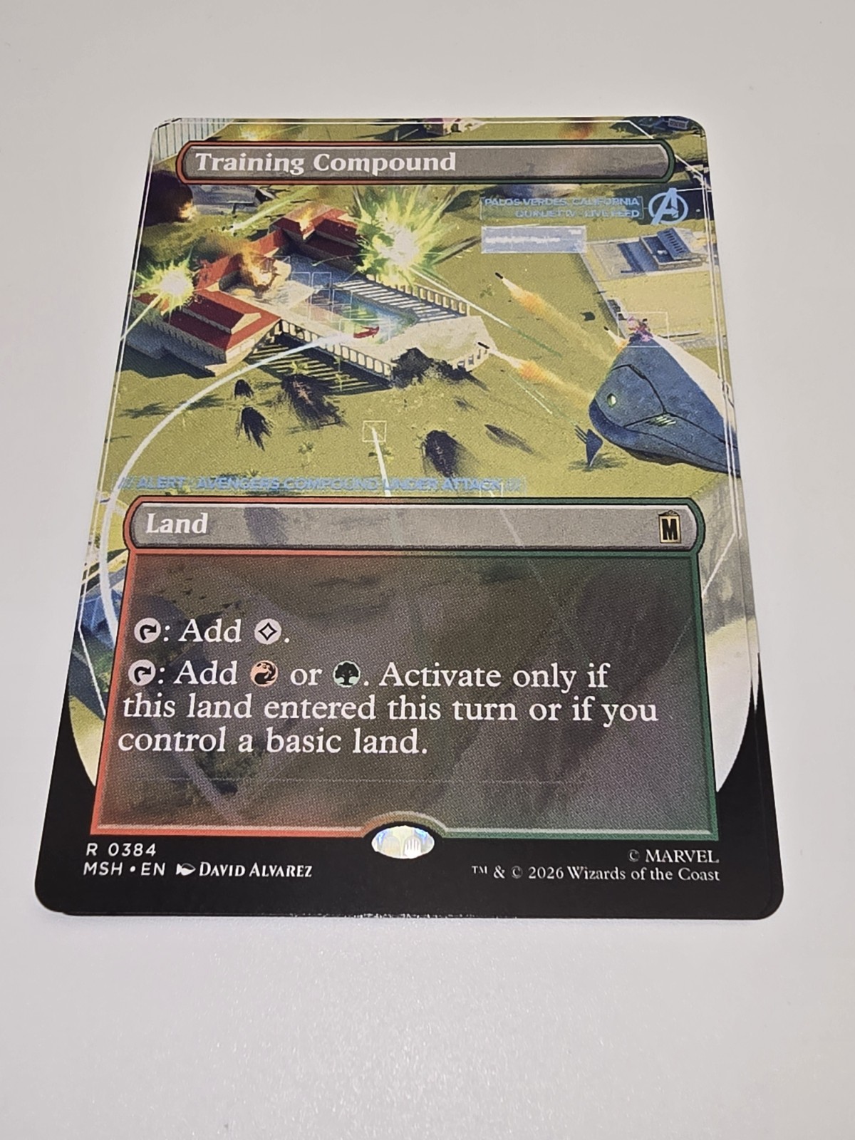 Training Compound (Borderless) Marvel Super Heroes Regular