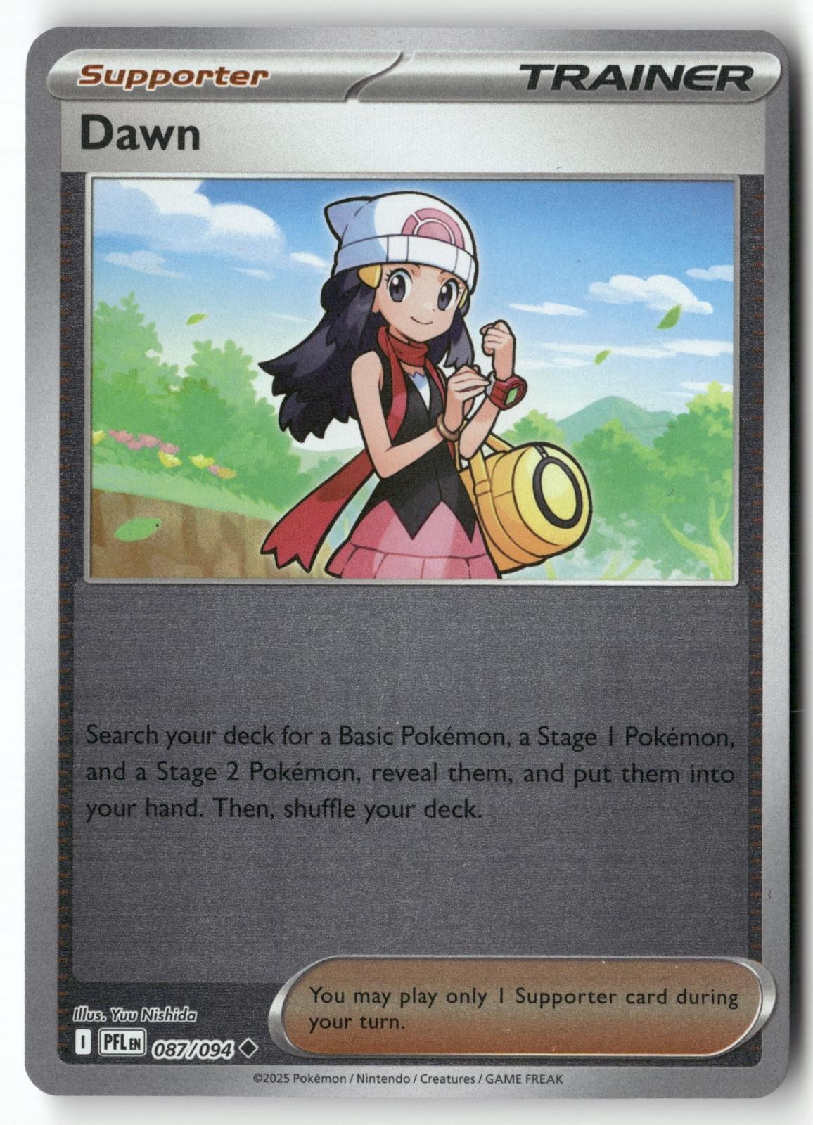 Dawn 087/094 Uncommon Phantasmal Flames Pokemon Reverse Holo Near Mint