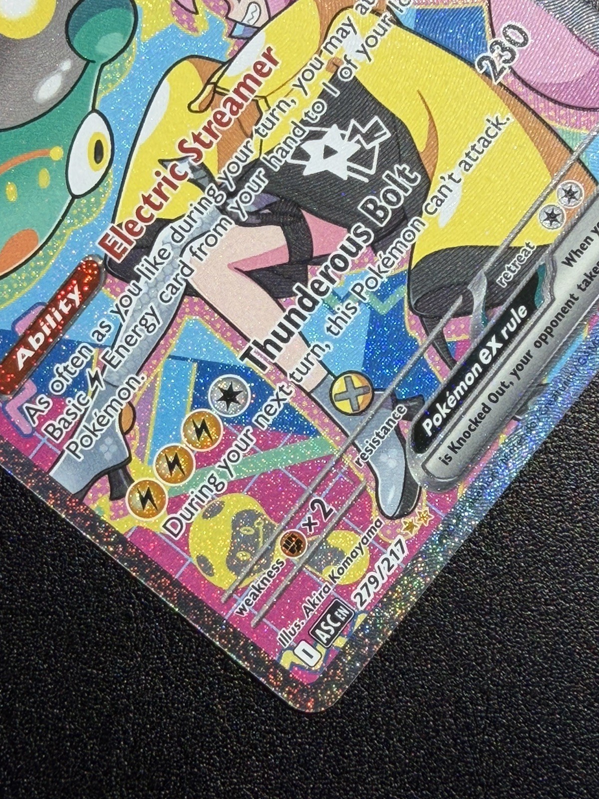 Iono’s Bellibolt Ex 279 Special Illustration Rare Pokemon Ascended Heroes