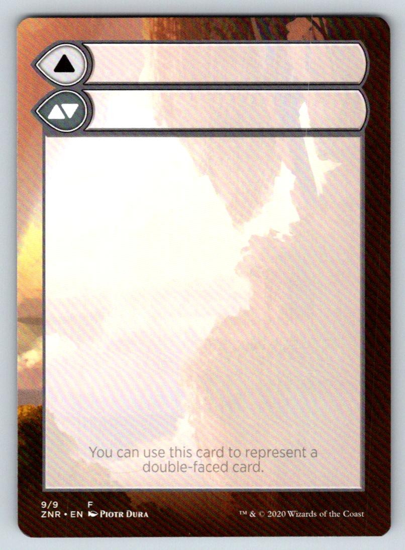HELPER CARD – 9/9 9 ZENDIKAR RISING SPECIAL NM/M DURA