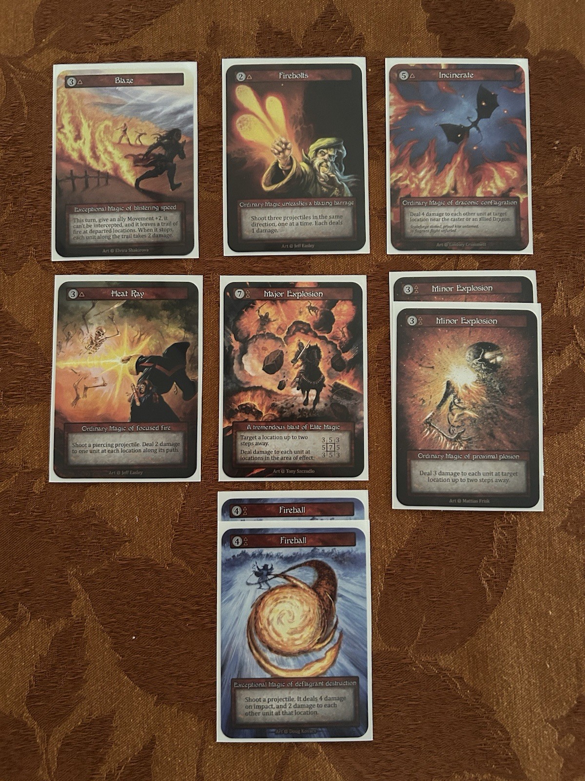 Sorcery Contested Realm Alpha Avatar Of Fire Preconstructed Deck