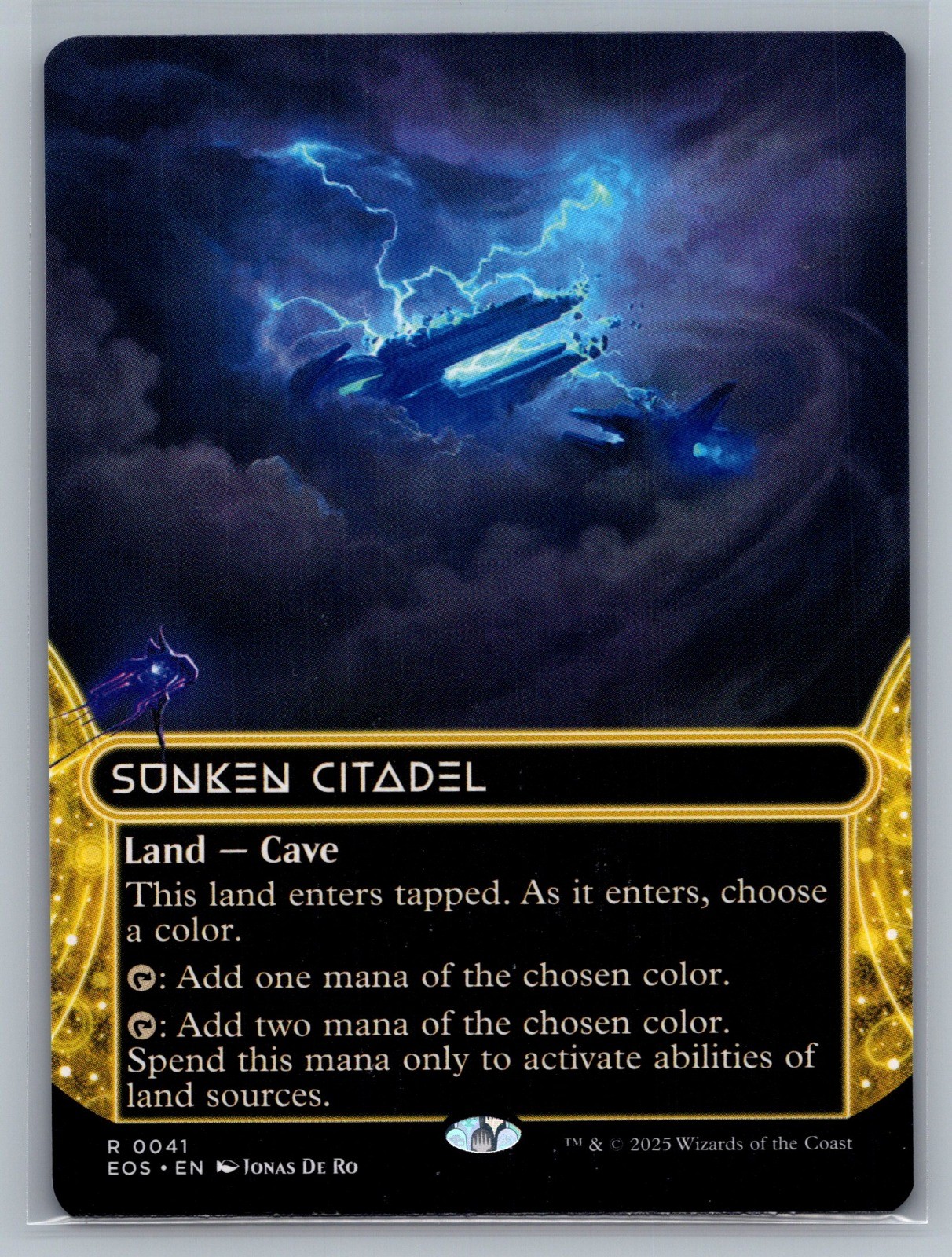 Sunken Citadel (0041) (Borderless) R Edge of Eternities: Stellar Sights 41 NM
