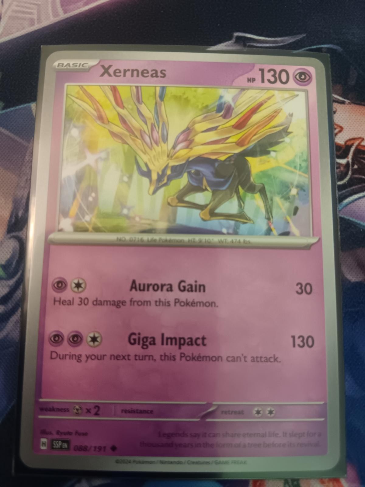Xerneas 088/191 Uncommon Surging Sparks Pokemon Near Mint