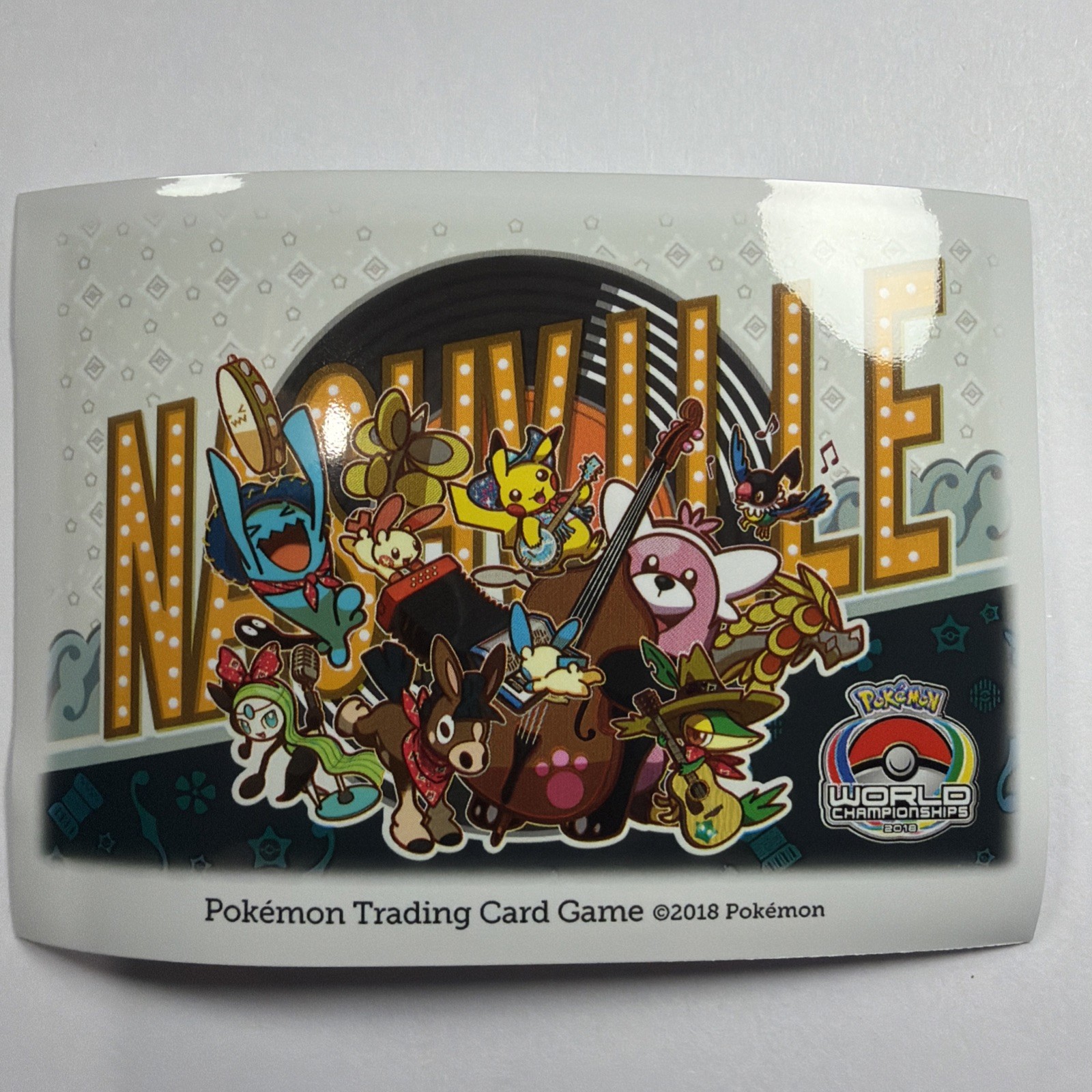 Pokémon 2018 Nashville World Championships Individual Sleeve X 1 (U9)