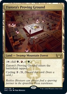 1x Ziatora’s Proving Ground – Streets of New Capenna – NM – MTG