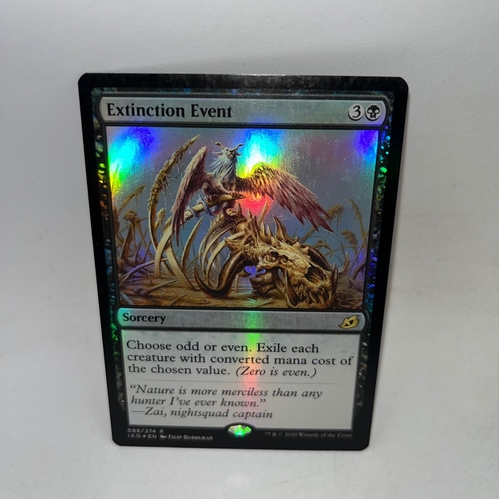 Extinction Event 88 Rare Ikoria: Lair of Behemoths Magic: The Gathering Foil LP