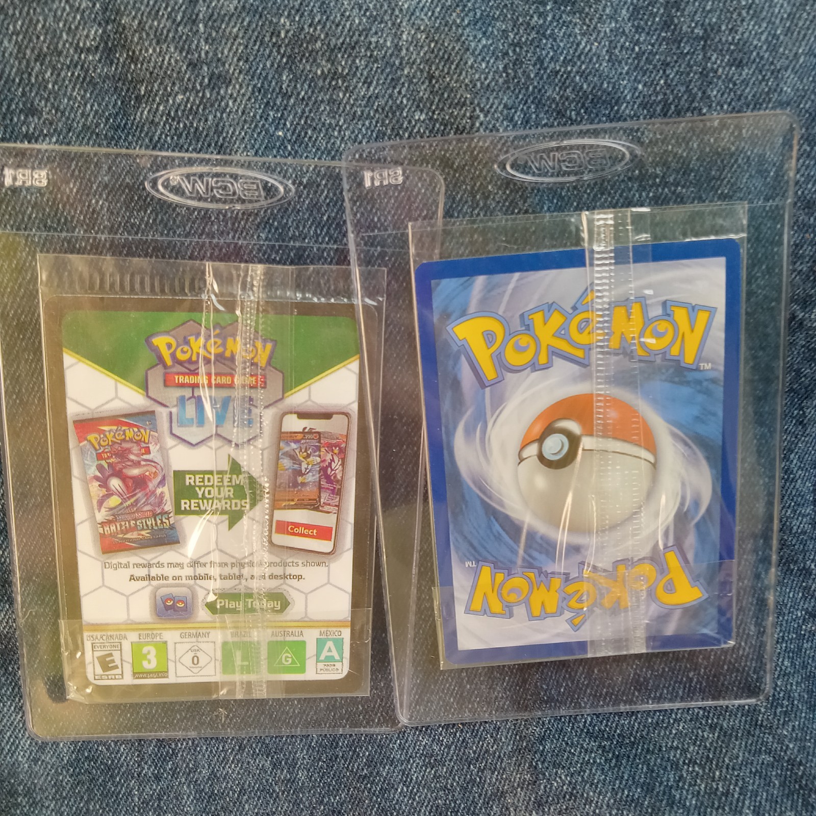 Pokemon TCG 151 UPC Promo Set Mew 053, Mewtwo 052 SEALED