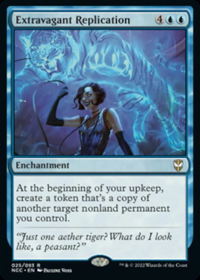 1x Extravagant Replication NM-Mint, English Commander: Streets of New Capenna MT