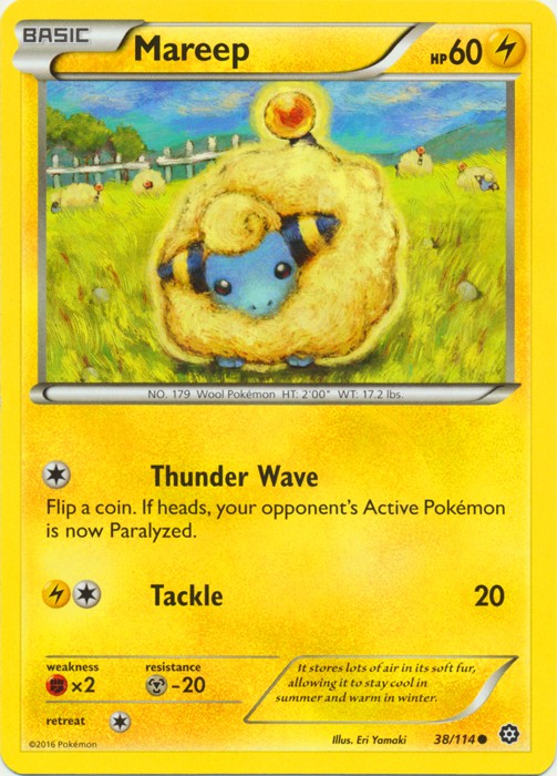 Mareep – 38/114 – Common – Lightly Played
