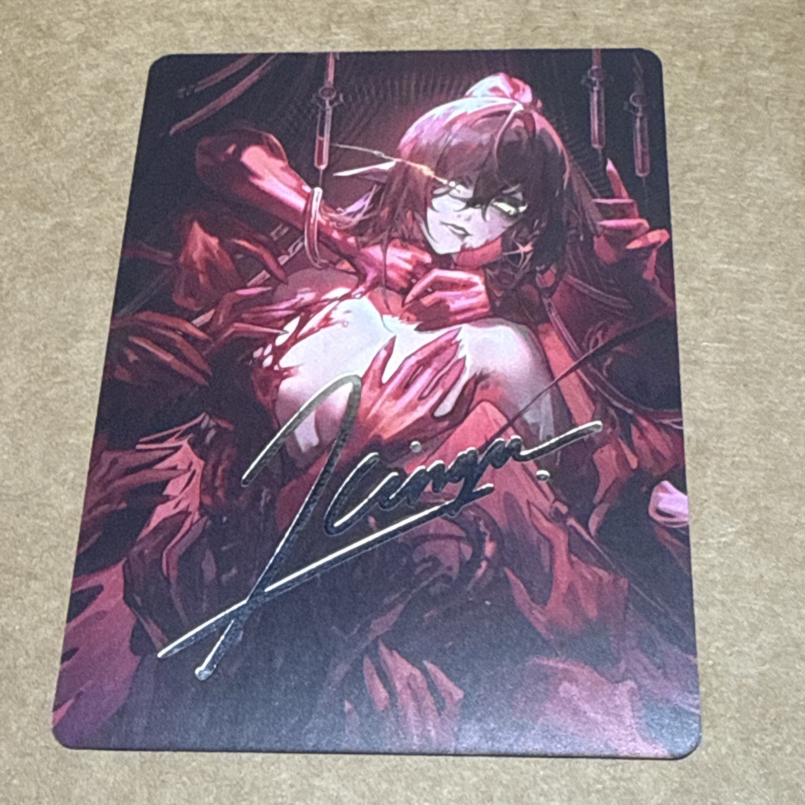 Gamersupps Vcard Divine Chaos 1st Edition Box Topper Layna Lazar