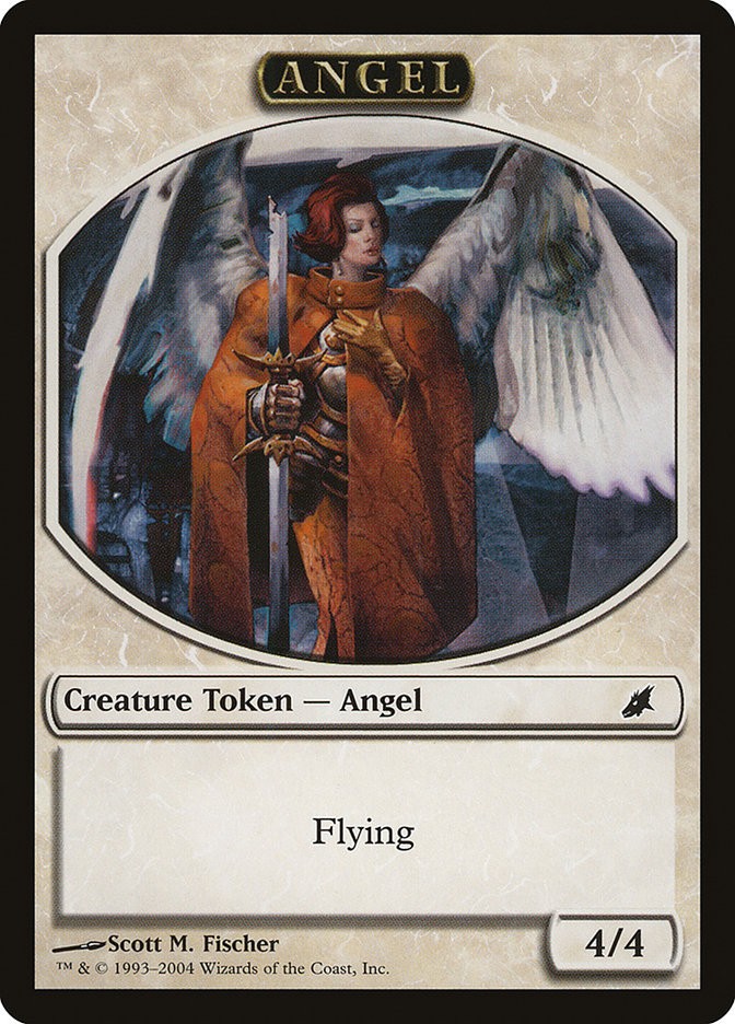 MTG {Angel Token} (Player Rewards) (Scourge) – Promo #PLYR_SCG_T01