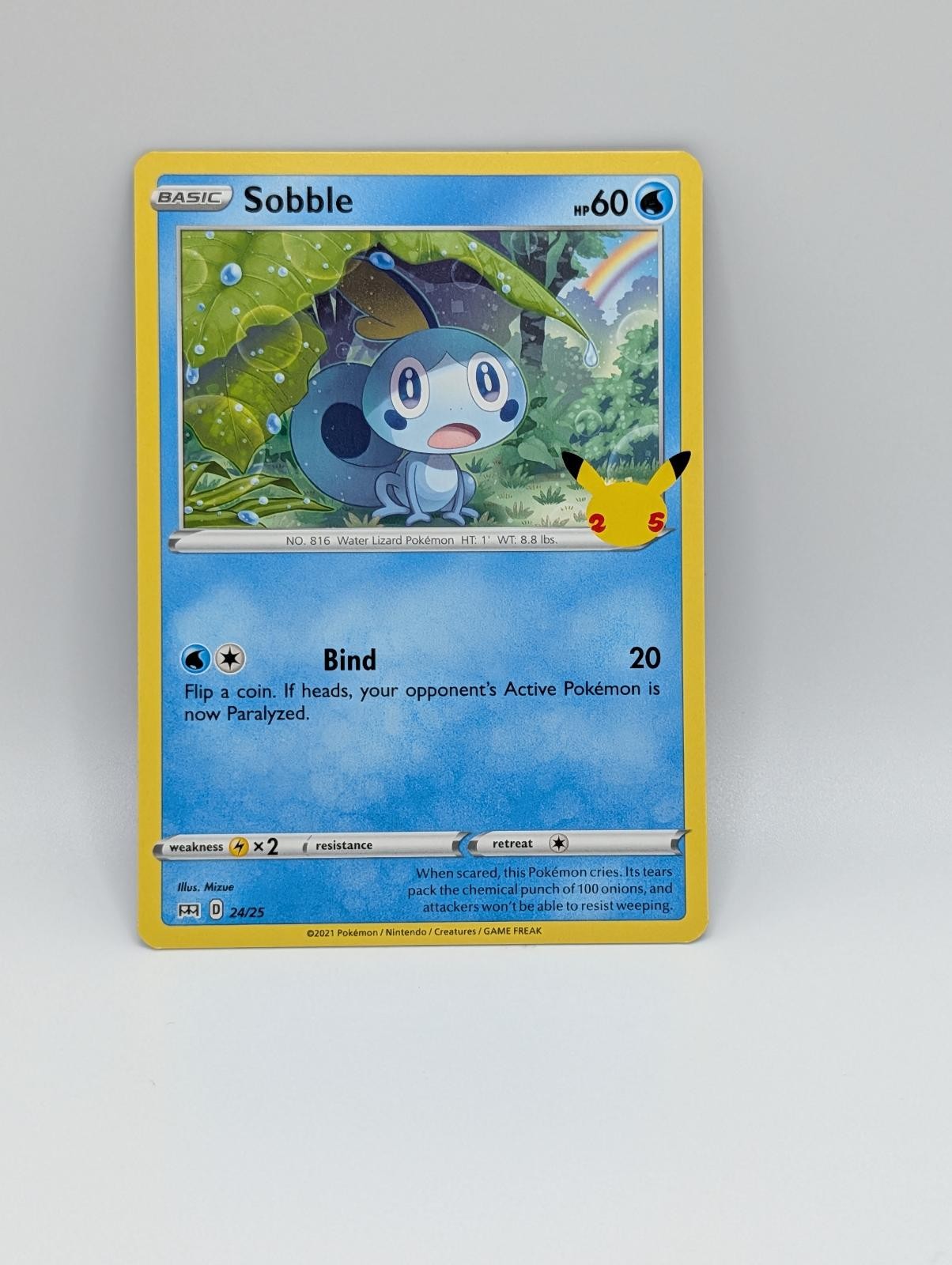 Sobble 024/025 McDonald’s 25th Anniversary Promos NM