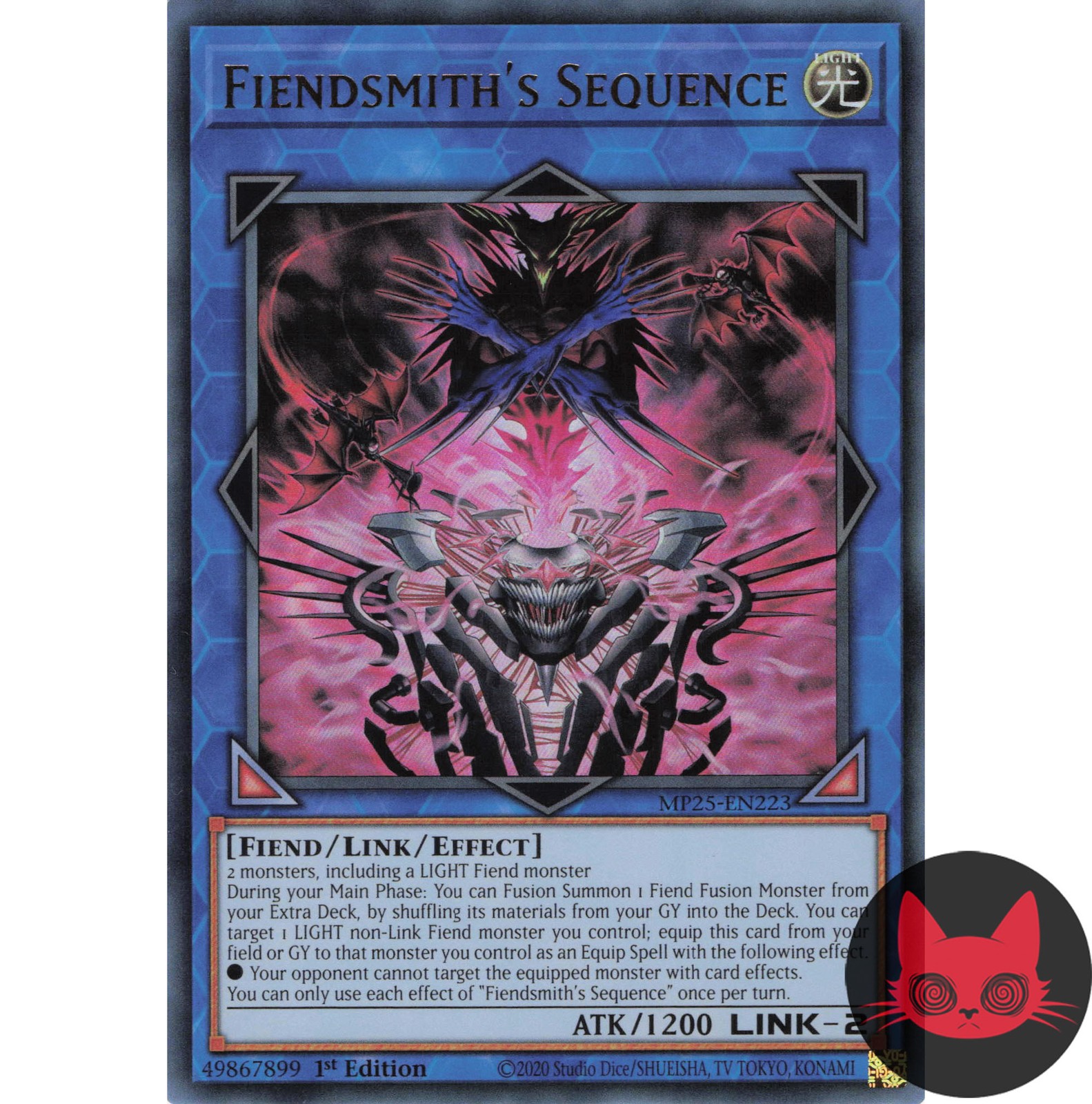 Yugioh Fiendsmith’s Sequence MP25-EN223 Ultra Rare 1st Edition NM