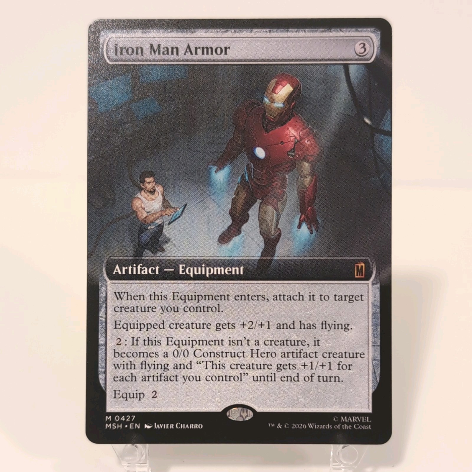 MTG Marvel Super Heroes Iron Man Armor EN 0427 Mythic Rare