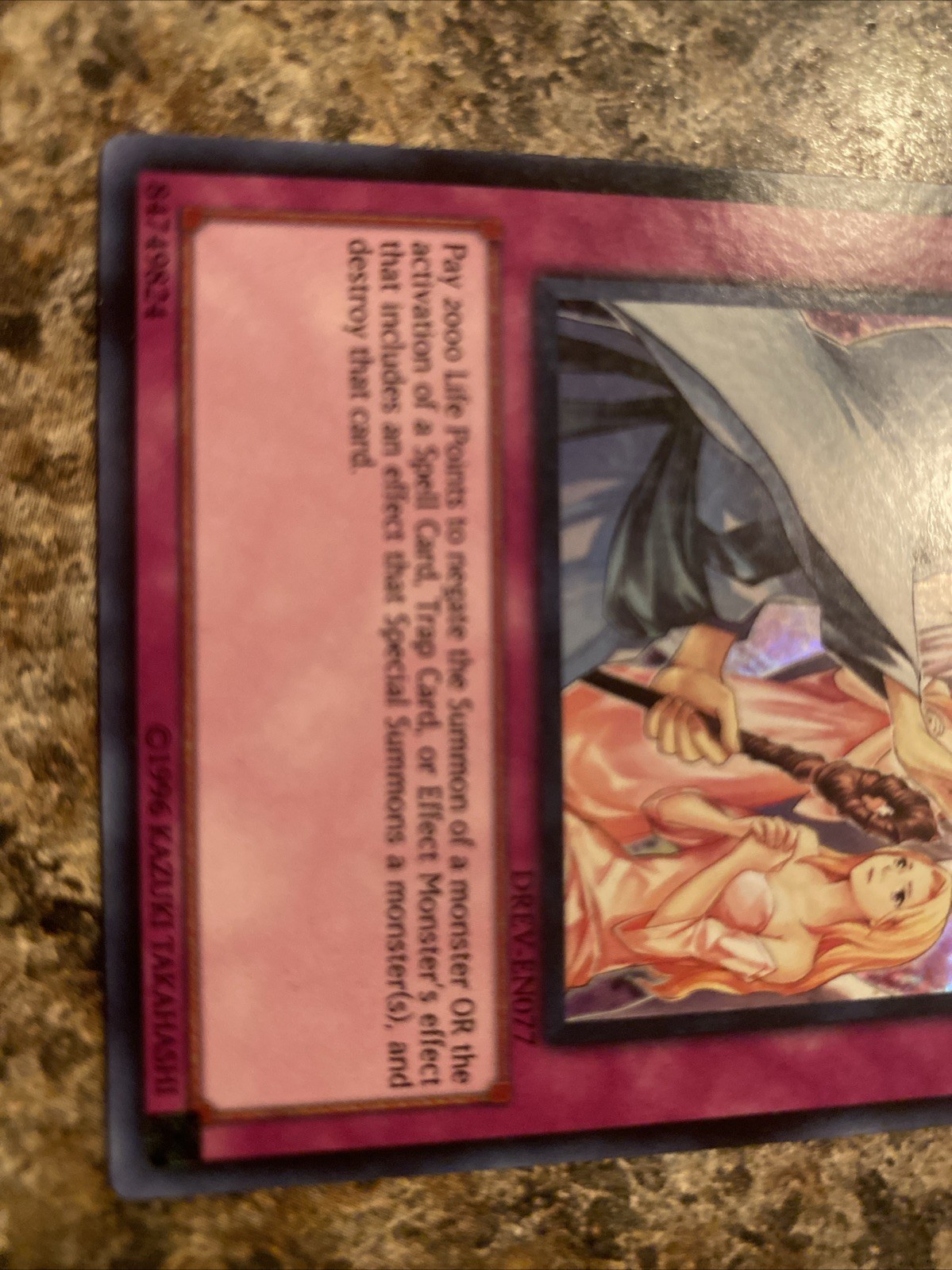 Solemn Warning DREV-EN077 Duelist Revolution Unlimited