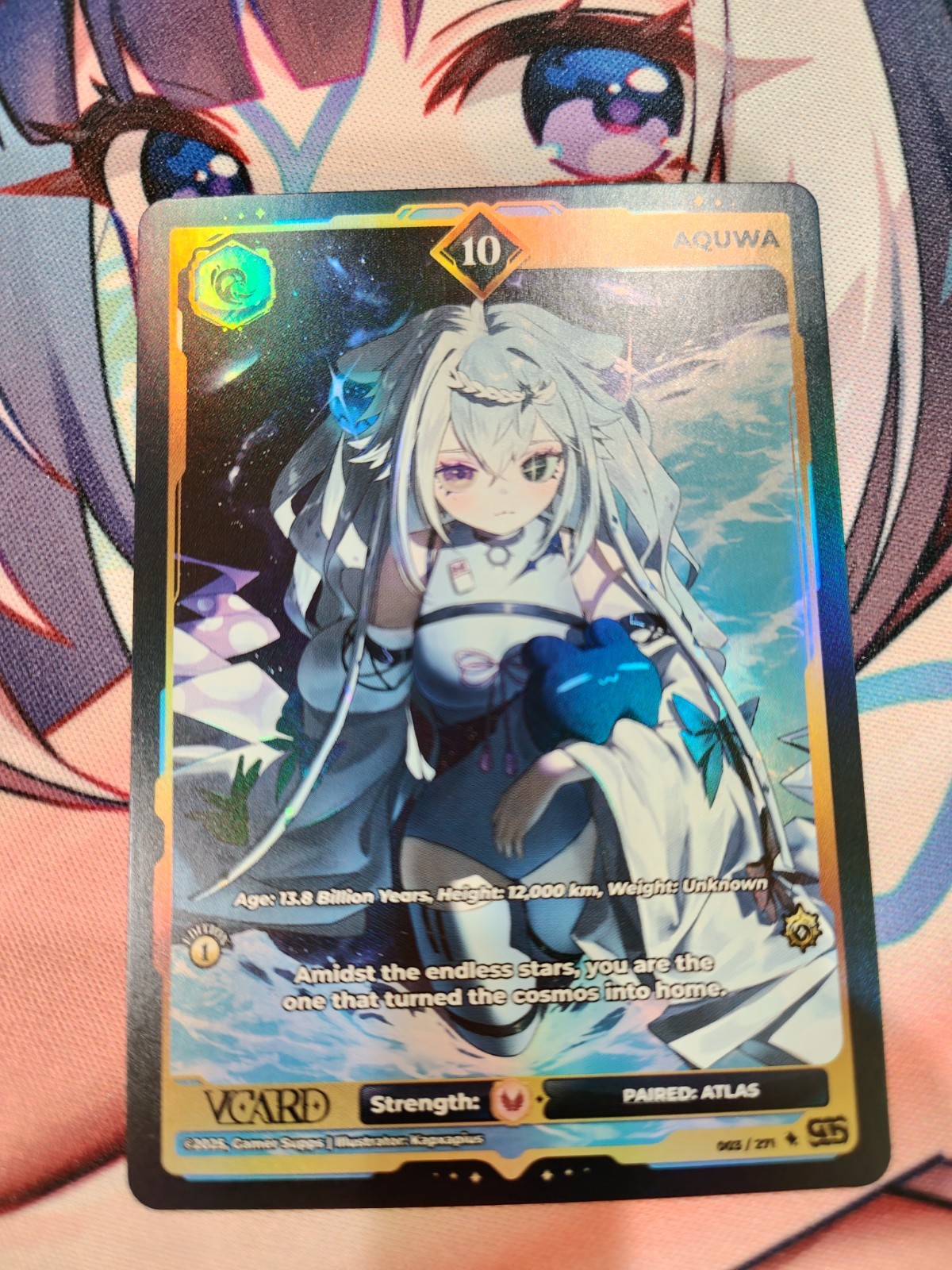 Gamersupps VCard Divine Chaos: First Edition PL 10 Rare Holo Cards | VCard Set 3
