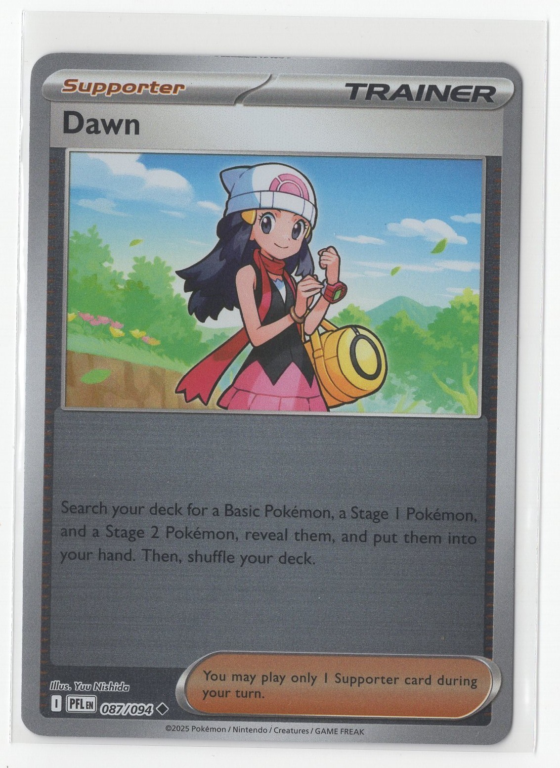 Pokemon Phantasmal Flames 087/094 Dawn Reverse Holo