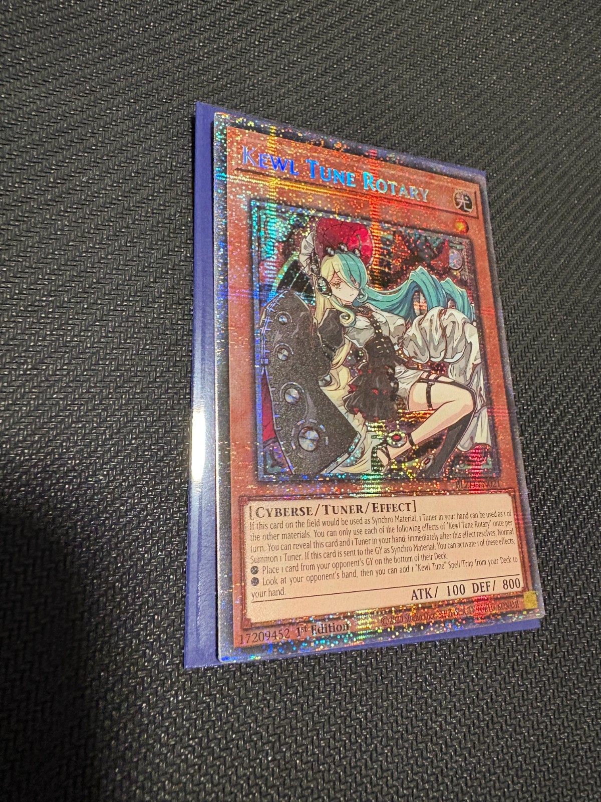 Kewl Tune Rotary (Starlight Rare) BLZD-EN021 Blazing Dominion 1st Edition