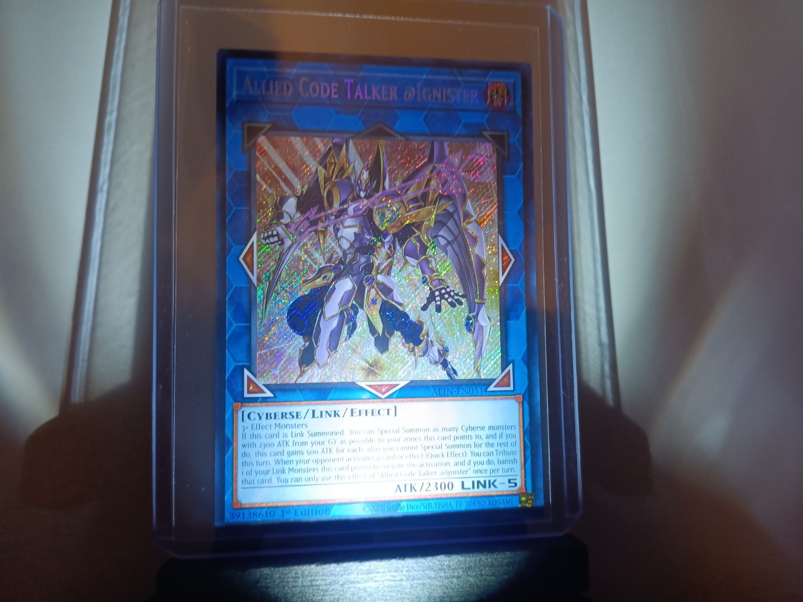 Allied Code Talker @Ignister Alliance Insight ALIN-EN051 Near Mint Yugioh TCG