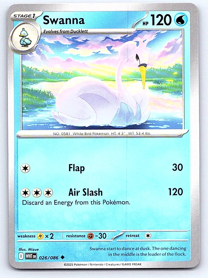 SWANNA 026/086 WHITE FLARE