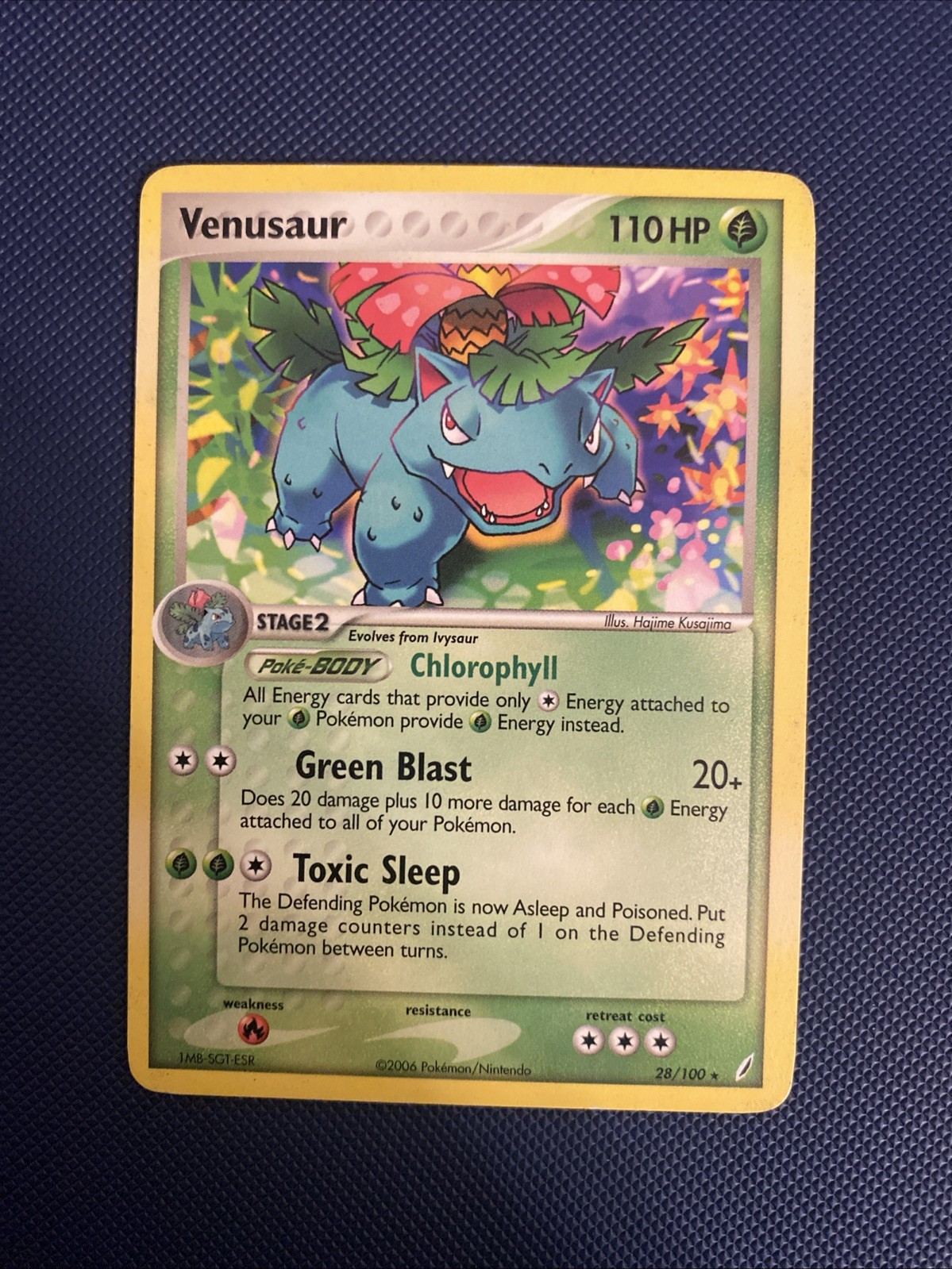 Pokémon TCG Venusaur EX Crystal Guardians 28/100 Regular Rare