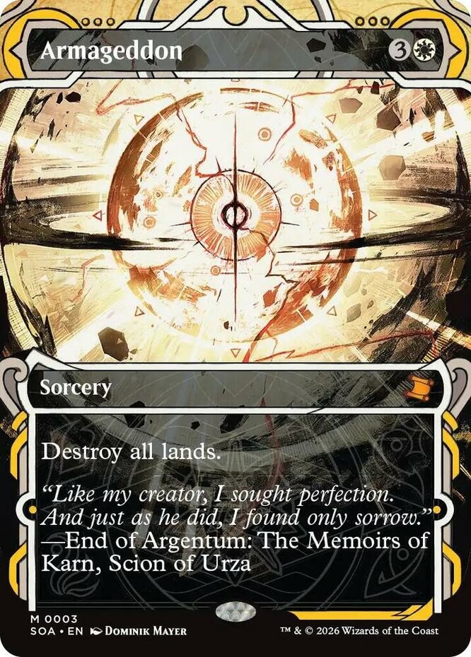 MTG Armageddon, NM-Mint, English Secrets of Strixhaven: Mystical Archive