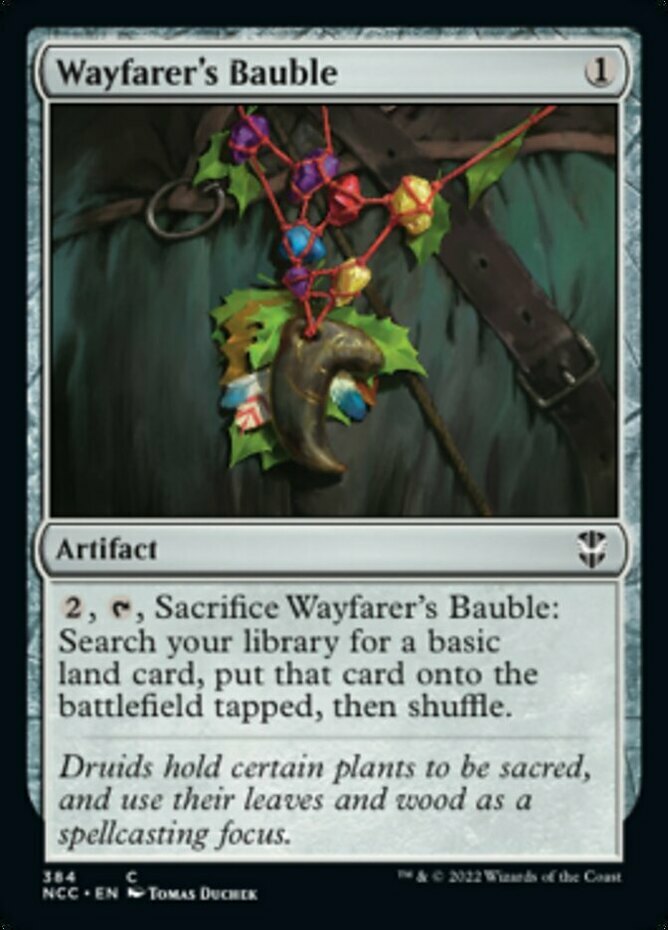 x1 Wayfarer’s Bauble C MTG Commander Streets of New Capenna M/NM, English