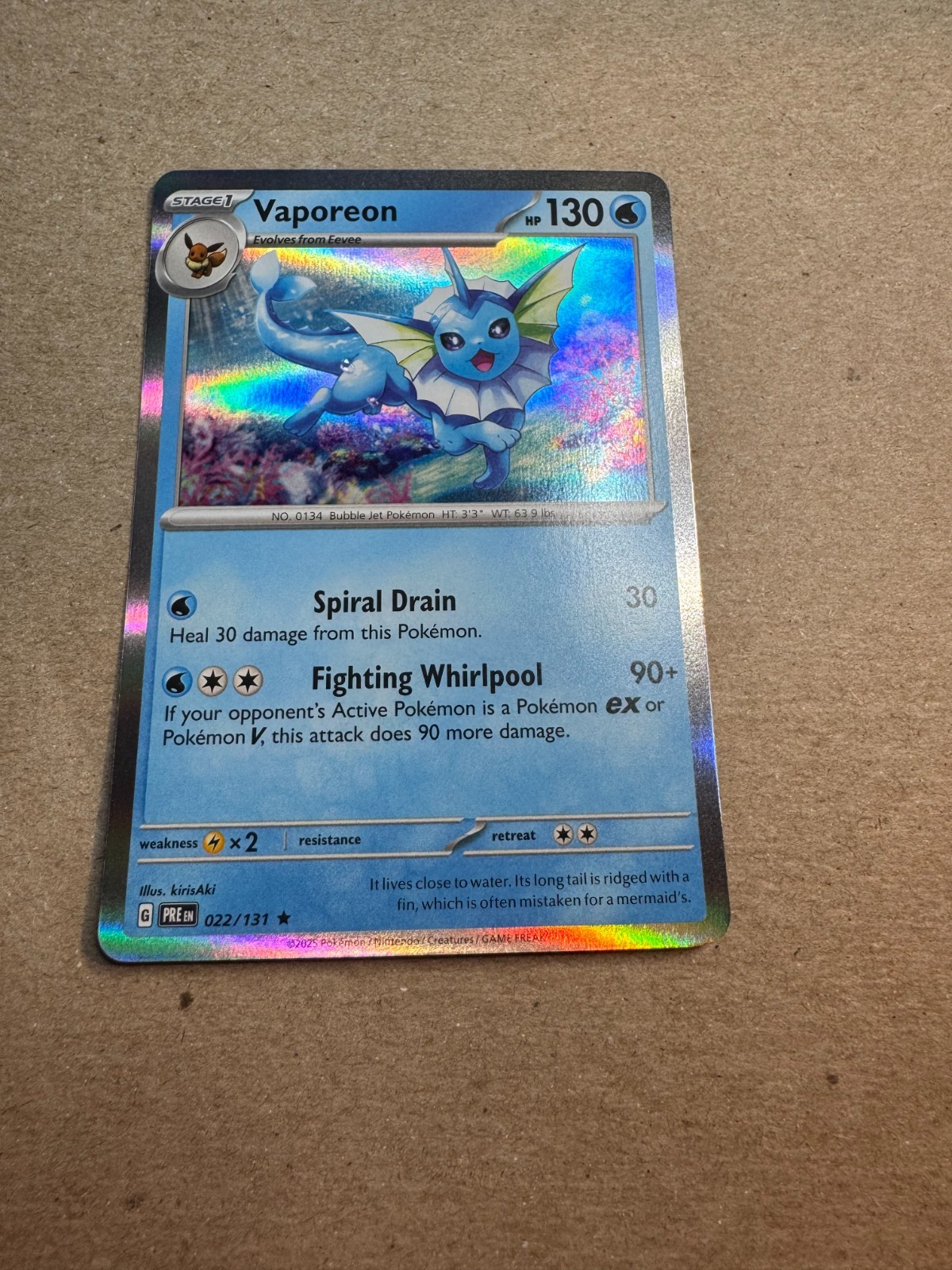 Prismatic Evolutions Complete 9 Card Eevee-lutions Set HOLO NM