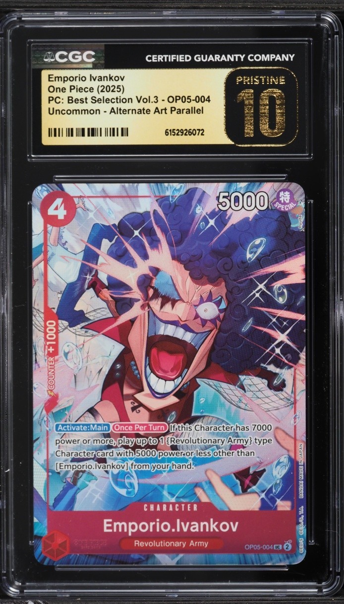 EmporioIvankov CGC 10 Pristine ENGLISH OP05-004 Alt Art Best Selection Vol.3
