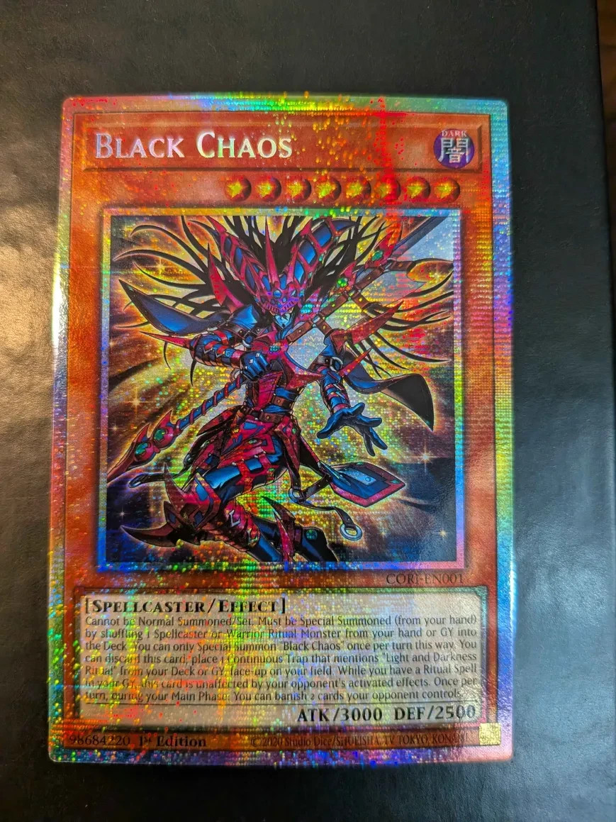 YuGiOh | CORI-EN001 | Black Chaos | Starlight Rare | 1st Edition