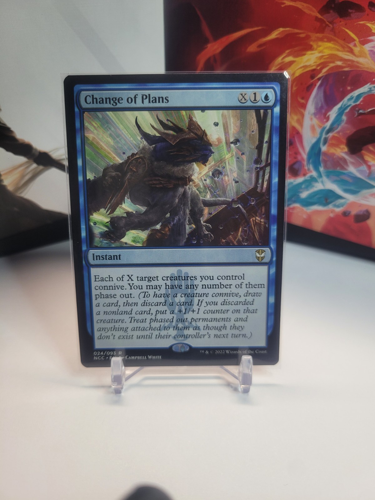 Change of Plans Commander: Streets of New Capenna Regular 024/093