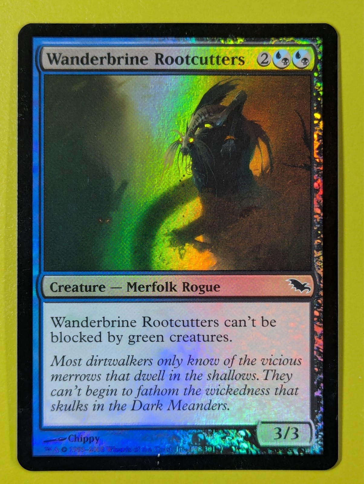 FOIL Wanderbrine Rootcutters x1 Shadowmoor 1x Magic the Gathering MTG