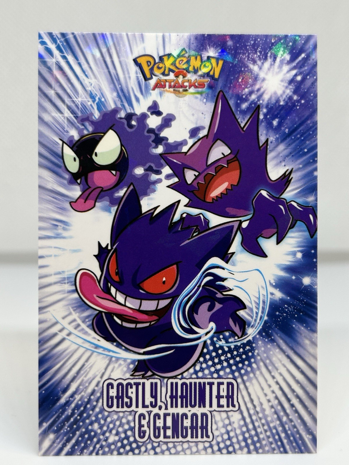 GENGAR GASTLY HAUNTER CARD DATABASE ATTACKS KANTO POKEMON SET