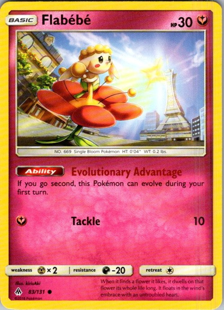 Pokemon SM – Forbidden Light Flabebe (83) 83/131 NM