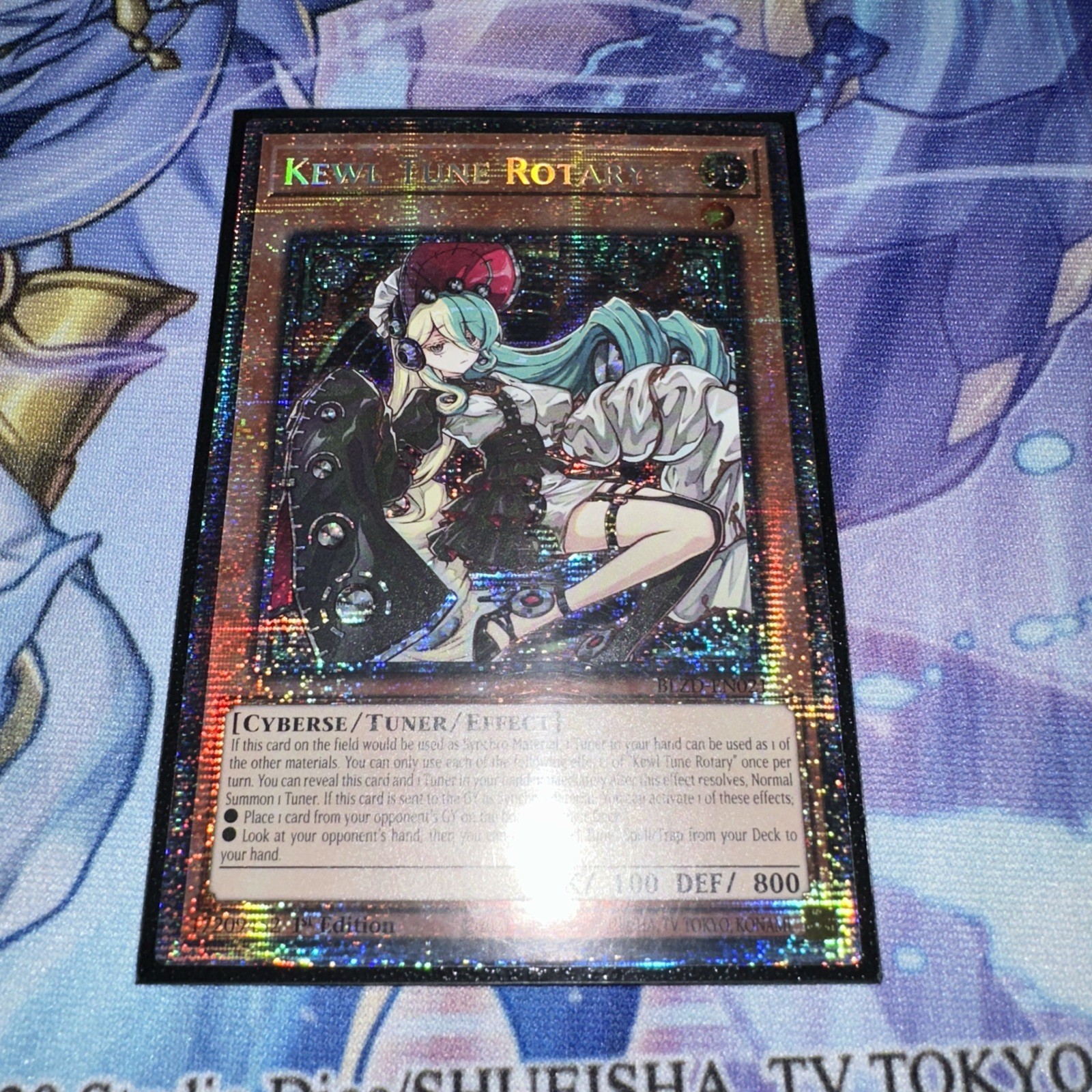 Kewl Tune Rotary (Starlight Rare) BLZD-EN021 Blazing Dominion 1st Edition